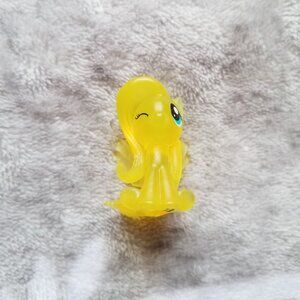 My Little Pony Figure Fluttershy Translucent Yellow MLP G4 Mini Figurine